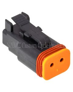 NAMZ Deutsch DT Series 2-Wire Plug & Wedgelock - Black (Repl. HD 72112-94BK) buy in USA