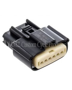 NAMZ 08-23 Molex MX-150 6-Position Female Connector Throttle Control Actuator - Blk (HD 72483-08BK) buy in USA