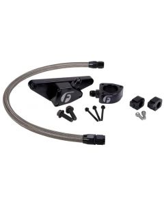 Fleece Performance 03-07 Manual Transmission Cummins Coolant Bypass Kit w/ SS Braided Line buy in USA