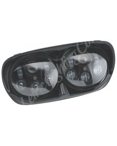 Letric Lighting 98-13 Glide Models LED Black Headlight & Housing Dual 5.75 Projector Lamps buy in USA