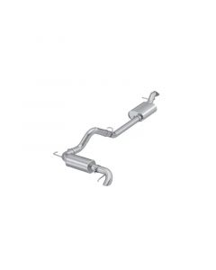 MBRP 2021-2023 Ford Bronco 2.3L/2.7L Aluminized Steel 3in Cat-Back, Single High Clearance Rear Exit buy in USA