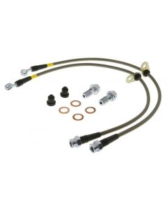 StopTech 00-04 Ferrari F360/04-05 F360 Stradale/96-02 Maranello Front Stainless Steel Brake Line Kit buy in USA