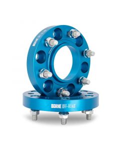 Mishimoto Borne Off-Road Wheel Spacers - 6x139.7 - 78.1 - 50mm - M14x1.5 - Blue buy in USA