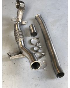 ✯✯✯✯✯ Design 200cpsi Catted 3.5' Downpipe V2 MQB AWD VW Golf MK7 MK7.5 R Audi A3 S3 8V TT TTS 8S 8S 1.8T / 2.0T EA888 buy in USA