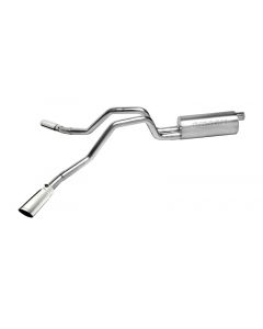 Gibson 10-13 Chevrolet Silverado 1500 LS 4.8L 2.25in Cat-Back Dual Extreme Exhaust - Stainless buy in USA