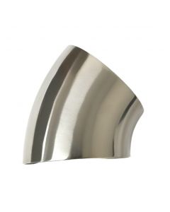 Ticon Industries 5.0in Diameter 45 Degree 1D/5in CLR 2mm /.059in Wall Thickness Titanium Elbow buy in USA