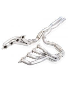 Stainless Works 2019+ Chevrolet Silverado 5.3/6.2 Catted Headers 1-7/8in Primaries 3in Leads X-Pipe buy in USA