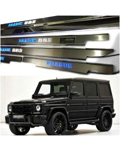 W463 B63 W461 G55 G65 G63 G500 G Wagon G class Mercedes-Benz Entrance mouldings LED Illuminated Door Sills Interior Trims buy in USA