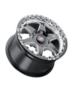 Weld S909 17x10 Ventura 6 Beadlock 6x139.7 ET25 BS6.50 Gloss BLK MIL DIA 106.1 buy in USA