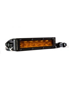 Diode Dynamics 6 In LED Light Bar Single Row Straight SS6 - Amber Wide Light Bar (Single) buy in USA