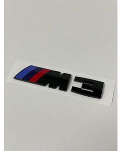 Exon Gloss Black M3 Badge Trunk Emblem for BMW M3 F80 buy in USA