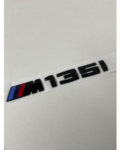 Exon Gloss Black M135i Badge Trunk Emblem for BMW 1-Series M135i F20 F21 F40 buy in USA