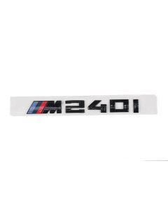 Exon Gloss Black M240i Badge Trunk Emblem for BMW 2-Series M240i F22 F23 buy in USA