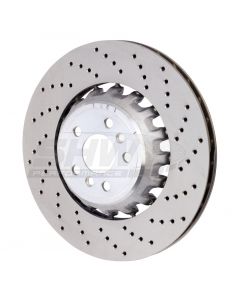 SHW 2020 BMW X5 M 4.4L Right Rear Cross-Drilled Lightweight Brake Rotor (34208074286) buy in USA