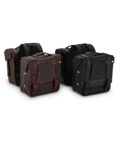 Burly Brand Throw-over Saddlebag - Black buy in USA