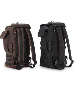 Burly Brand Voyager Sissy Bar Backpack - Dark Oak buy in USA