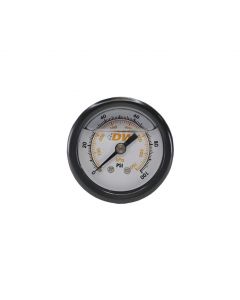 DeatschWerks 0-100 PSI 1/8in NPT Mechanical Fuel Pressure Gauge 1.5in Diameter Black Housing buy in USA