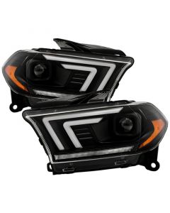 Spyder 11-13 Dodge Durango (HID Model Only) Projector Headlights - Black PRO-YD-DDU11HIDSI-BK buy in USA