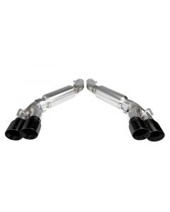 Kooks 2016 + Chevrolet Camaro SS LT1 3in Axle Back Exhaust System w/ Mufflers and Black Quad Tips buy in USA