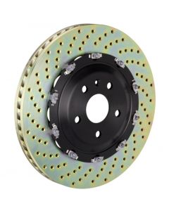 Brembo 08-16 R8 4.2/5.2 Excl CC Brake Front 2-Piece Discs 365x34 2pc Rotor Drilled buy in USA