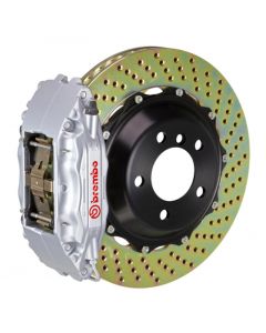 Brembo 98-02 Camaro/Firebird Front GT BBK 4 Piston Cast 2pc 332x32 2pc Rotor Drilled-Silver buy in USA