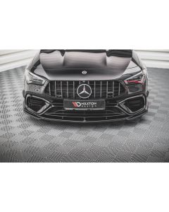 Maxton Design Mercedes Front Splitter V.1 for Mercedes Benz CLA45 AMG w. Aero C118 buy in USA