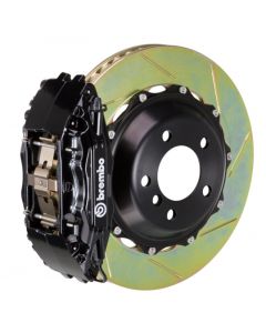 Brembo 01-07 C-Class Fr GT BBK 4Pis Cast 2pc 332x32 2pc Rotor Slotted Type1-Black buy in USA