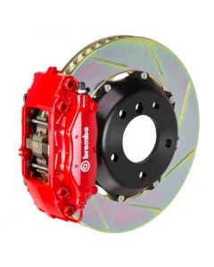 Brembo 05-11 Elise (Excl 4-Caliper Equipped) Fr GT BBK 4Pist Cast 2pc 328x28 2pc Rtr Slot Type1-Red buy in USA