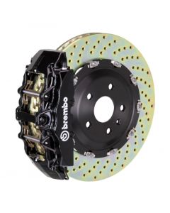 Brembo 00-06 Suburban Front GT BBK 8 Piston Cast 380x34 2pc Rotor Drilled-Black buy in USA