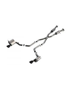 Borla 15-21 Jeep Grand Cherokee SRT 6.4L V8 AWD S-Type Cat-Back Exhaust System - Black Tips T-304SS buy in USA