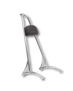 Burly Brand Tall Sissy Bar 20in - Chrome buy in USA