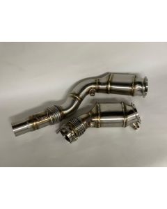 ✯✯✯✯✯ Design 200cpsi Catted Downpipe S55 BMW M3 F80 M4 F82 M2 Competition F87 buy in USA