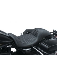 Mustang 08-21 Harley Electra Glide,Rd Glide,Rd King ,Str Glide Hightail Fastback 1PC Seat - Black buy in USA