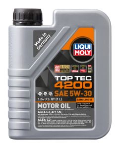 LIQUI MOLY 1L Top Tec 4200 New Generation Motor Oil SAE 5W30 buy in USA