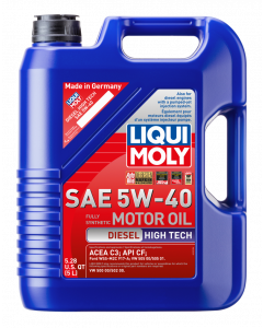 LIQUI MOLY 5L Diesel High Tech Motor Oil 5W40 buy in USA