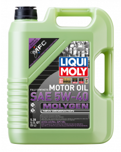 LIQUI MOLY 5L Molygen New Generation Motor Oil SAE 5W40 buy in USA