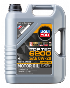 LIQUI MOLY 5L Top Tec 6200 Motor Oil SAE 0W20 buy in USA