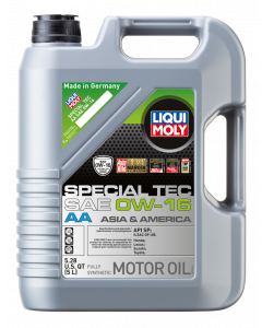 LIQUI MOLY 5L Special Tec AA Motor Oil SAE 0W16 buy in USA