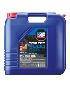 LIQUI MOLY 20L Top Tec 4600 Motor Oil SAE 5W30 buy in USA