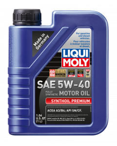 LIQUI MOLY 1L Synthoil Premium Motor Oil SAE 5W40 buy in USA