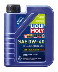 LIQUI MOLY 1L Synthoil Energy A40 Motor Oil SAE 0W40 buy in USA