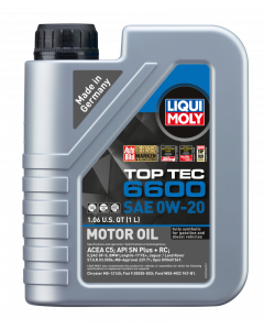 LIQUI MOLY 1L Top Tec 6600 Motor Oil SAE 0W20 buy in USA