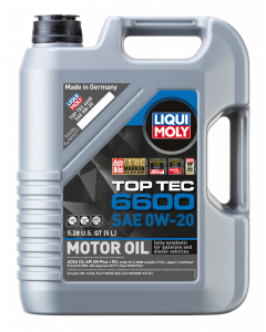 LIQUI MOLY 5L Top Tec 6600 Motor Oil SAE 0W20 buy in USA