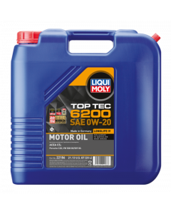 LIQUI MOLY 20L Top Tec 6200 Motor Oil SAE 0W20 buy in USA