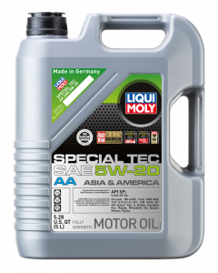 LIQUI MOLY 5L Special Tec AA Motor Oil SAE 5W20 buy in USA