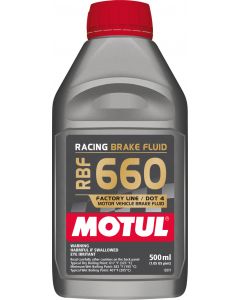 Motul 1/2L Brake Fluid RBF 660 - Racing DOT 4 buy in USA