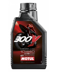 Motul 1L Synthetic-ester Oil 300V Factory Line Road Racing 10W40 buy in USA