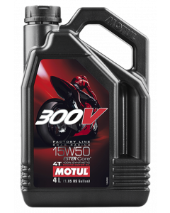 Motul 4L Factory Line Road Racing 300V 15W50 buy in USA