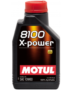 Motul 1L Synthetic Engine Oil 8100 10W60 X-Power - ACEA A3/B4 buy in USA