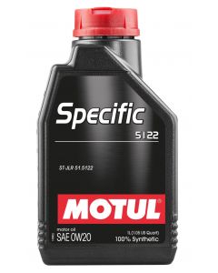 Motul 1L OEM Synthetic Engine Oil ACEA A1/B1 Specific 5122 0W20 buy in USA